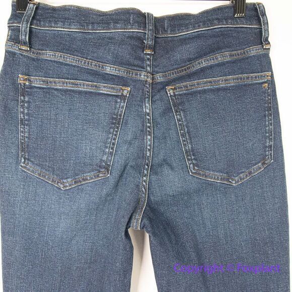 New! Madewell mid rise Kick Out Crop Jeans colleton wash, size 28 - Picture 9 of 15
